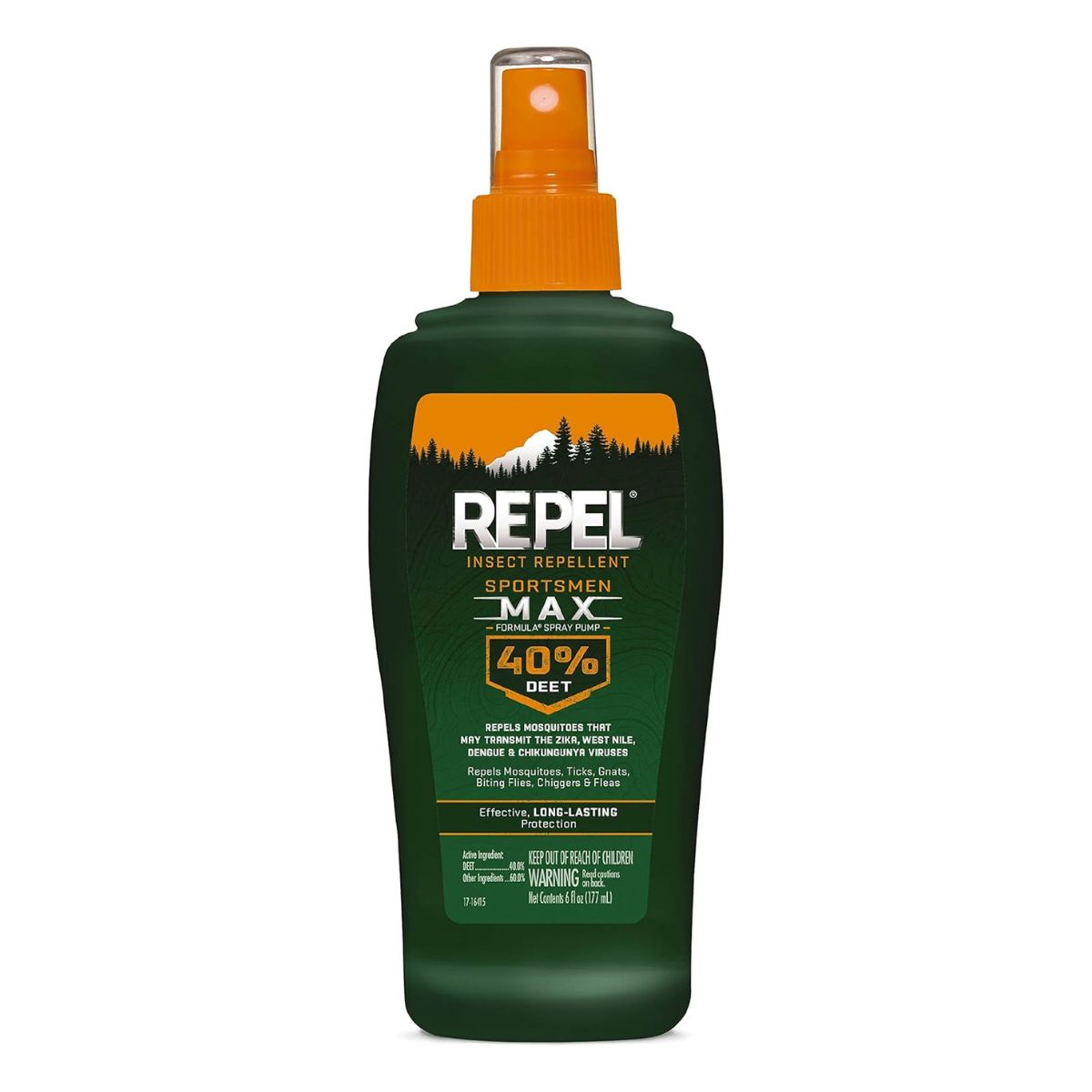 【エクスプレス便】【2個セット】Repel Insect Repellent Sportsman Max Formula 6 oz Repel スポーツマン マックス フォーミュラ 40% DEET 177ml(6オンス) ×2個