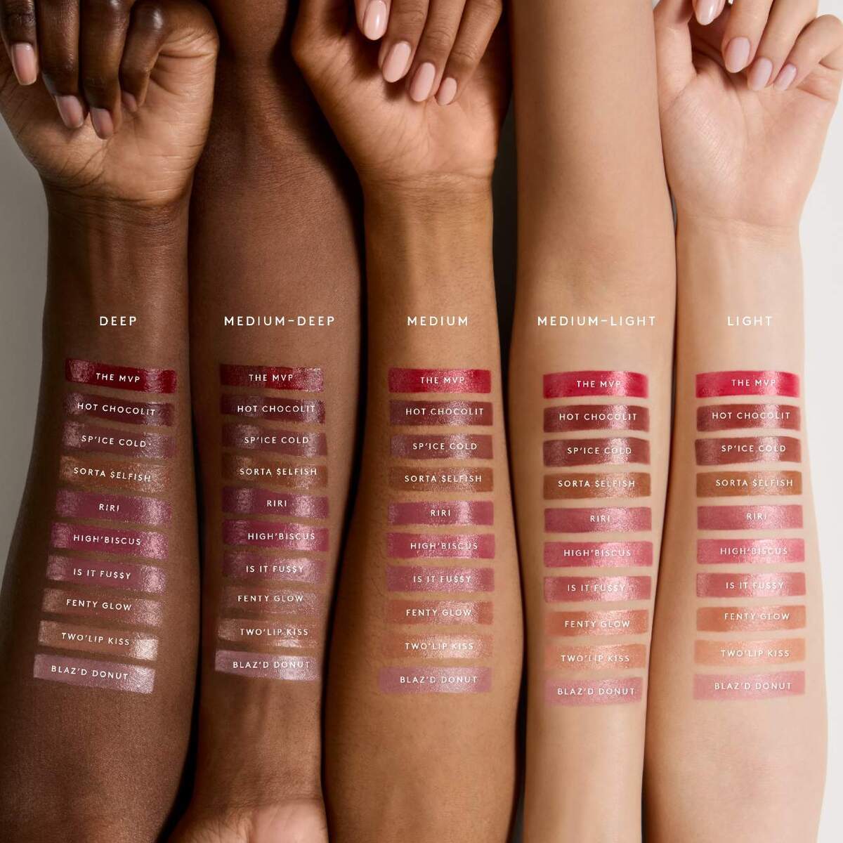【追跡可能海外メール便】Fenty Beauty フェンティビューティー Gloss Bomb Stix High-Shine Gloss Stick (Two’Lip Kiss - light peach) 0.12oz 3.6g グロスボム スティックス ハイシャイン グロススティック トゥーリップキス ライトピーチ グロス 口紅