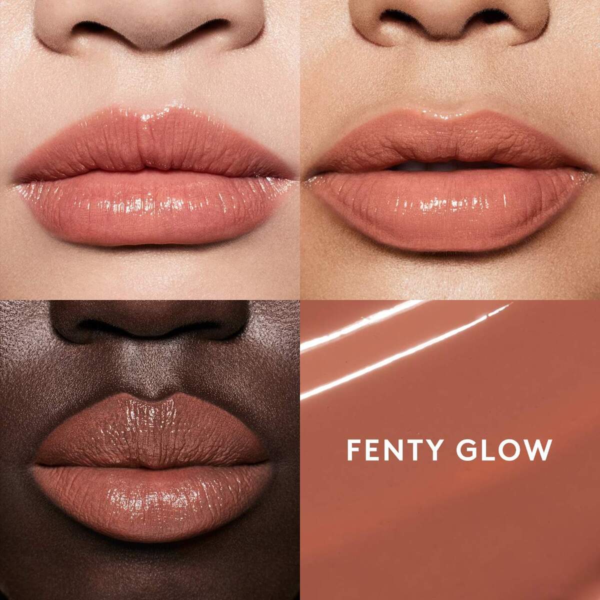 【追跡可能海外メール便】Fenty Beauty フェンティビューティー Gloss Bomb Stix High-Shine Gloss Stick (Fenty Glow - rose tan) 0.12oz 3.6g グロスボム スティックス ハイシャイン グロススティック フェンティグロウ