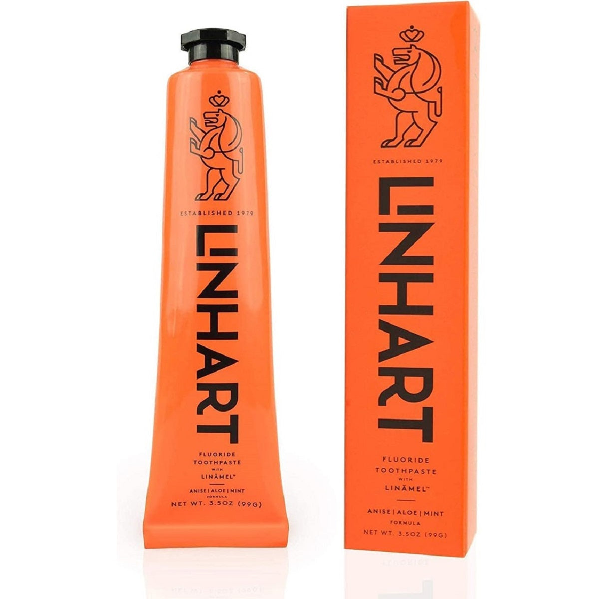 【追跡可能海外メール便】LINHART Whitening Toothpaste Mint Flavor 3.5oz リンハート ホワイトニング歯磨き粉 ミントフレーバー 99gホワイトニング 白い歯 エナメル質を強化