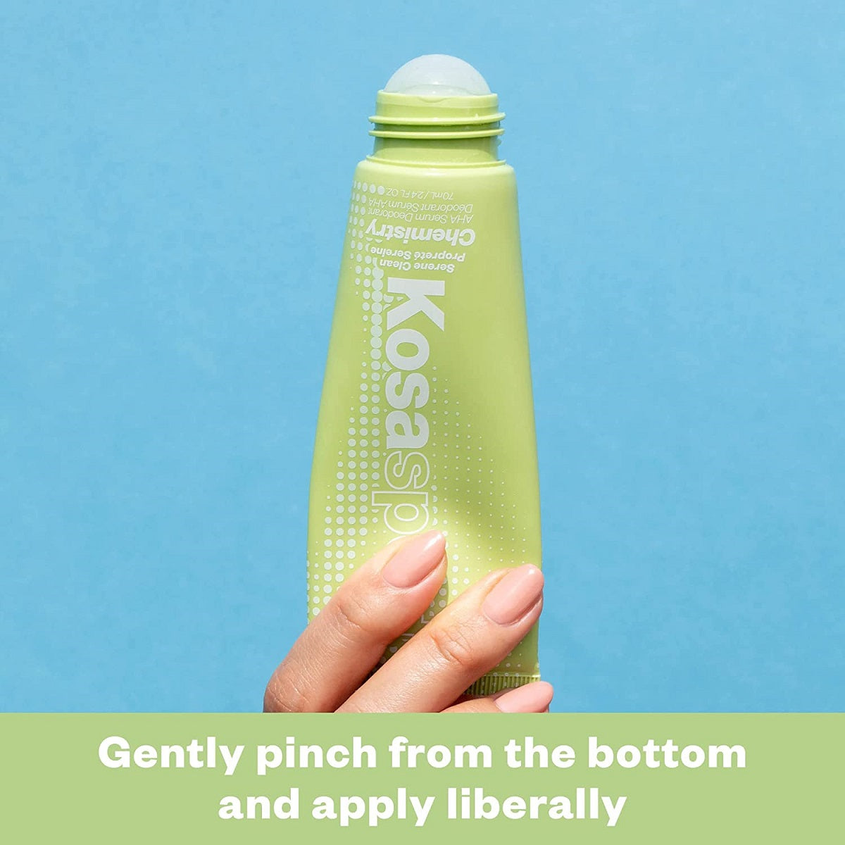 【追跡可能海外メール便】Kosas Chemistry Deodorant (Serene Clean)2.4 ozコーサス ケミストリー デオドラント (セリーンクリーン)70 mL消臭剤 ロールオン ワキガ対策