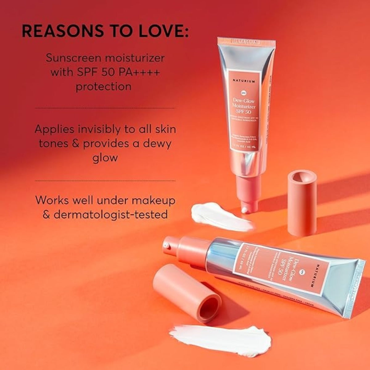 【追跡可能海外メール便】Naturium デューグロウ モイスチャライザー SPF50 PA++++ 50ml 保湿 ツヤ肌 UVケア 化粧下地 海外コスメ