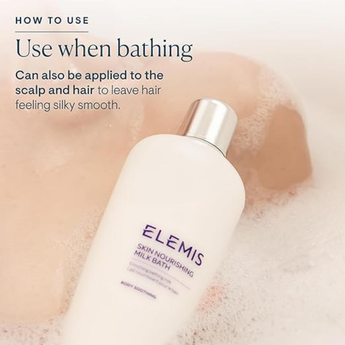 【エクスプレス便】エレミス スキンナリッシング ミルクバス 400ml スターフラワー カメリアの香り ELEMIS Skin Nourishing Milk Bath バスミルク 入浴剤 乾燥肌 ラグジュアリー 英国スパ