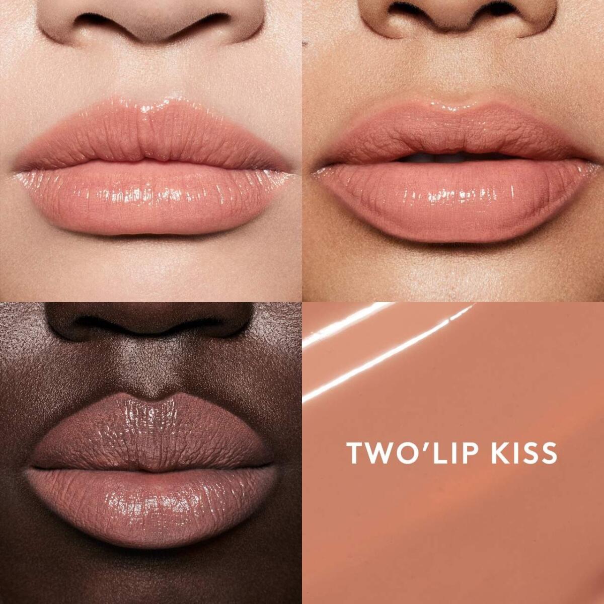 【追跡可能海外メール便】Fenty Beauty フェンティビューティー Gloss Bomb Stix High-Shine Gloss Stick (Two’Lip Kiss - light peach) 0.12oz 3.6g グロスボム スティックス ハイシャイン グロススティック トゥーリップキス ライトピーチ グロス 口紅