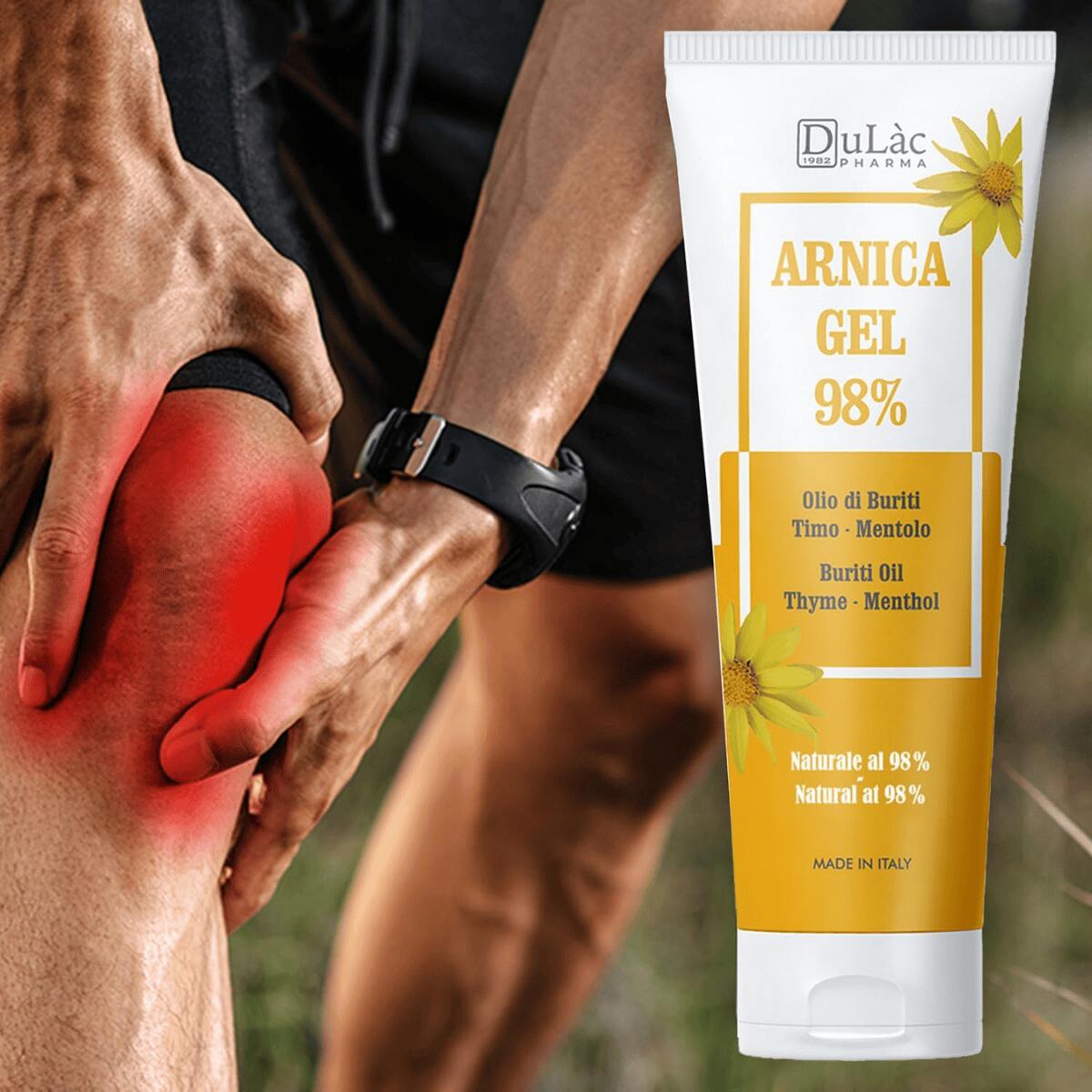 【エクスプレス便】DuLac アルニカジェル 100 ml(3.38 fl oz)マッサージジェル 植物由来 アルニカ 配合 Dul?c Arnica Gel for Bruising and Swelling 3.38 Fl Oz
