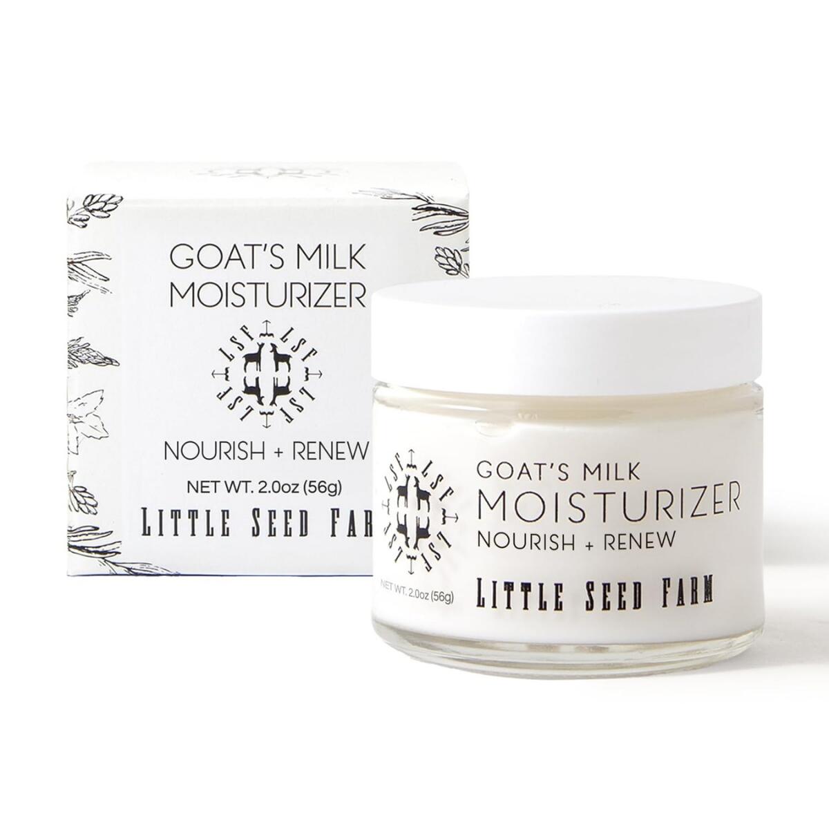 【エクスプレス便】Little Seed Farm ゴートミルク フェイスモイスチャライザー 保湿クリーム 56g Little Seed Farm Goat's Milk Face Moisturizer Natural Organic Moisturizer Face Cream 2.0 Ounce