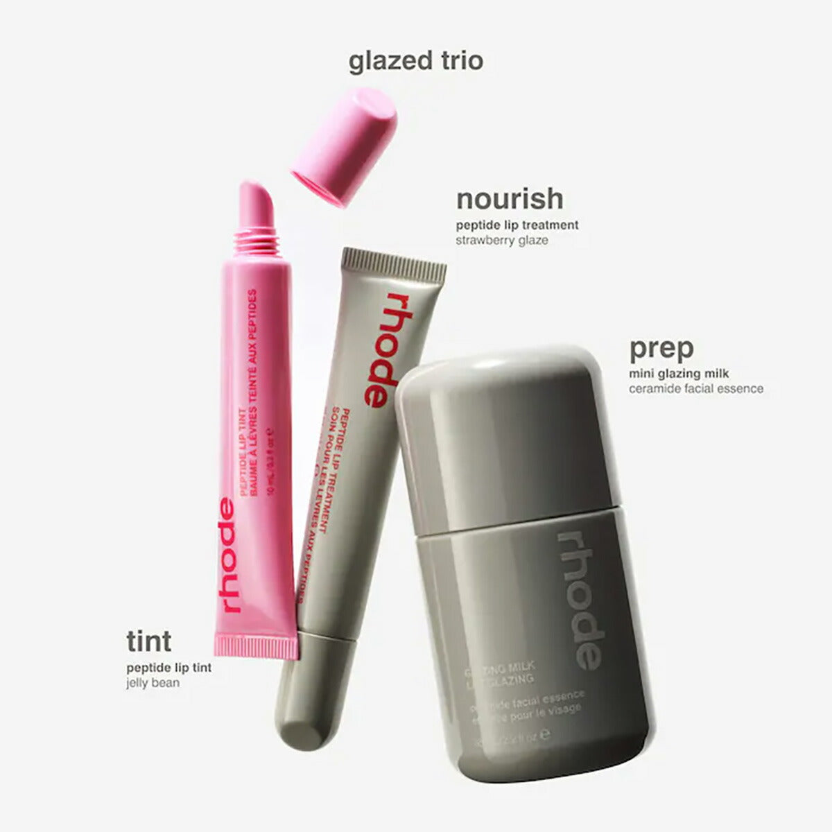 【エクスプレス便】rhode ホリデー グレーズド トリオ ギフトセット rhode Holiday Glazed Trio Gift Set ヘイリービーバー しっとり ツヤ感