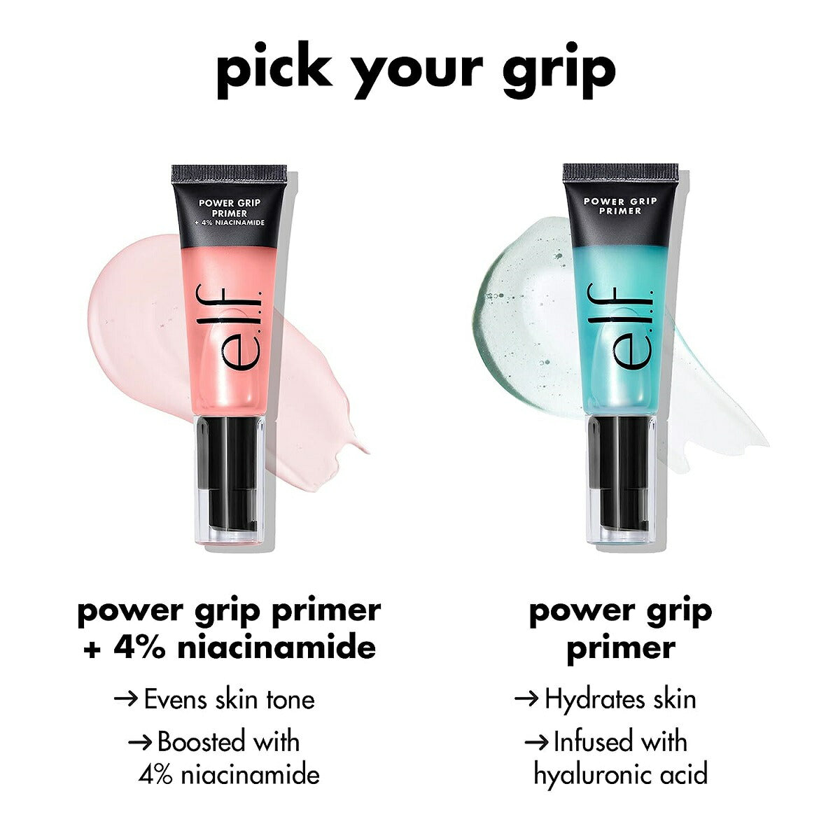 【追跡可能海外メール便】e.l.f. Power Grip Primer, Gel-Based & Hydrating Face Primer 0.811oz<br> エルフ パワー グリップ プライマー ジェルベース & 保湿フェイス プライマー 24ml