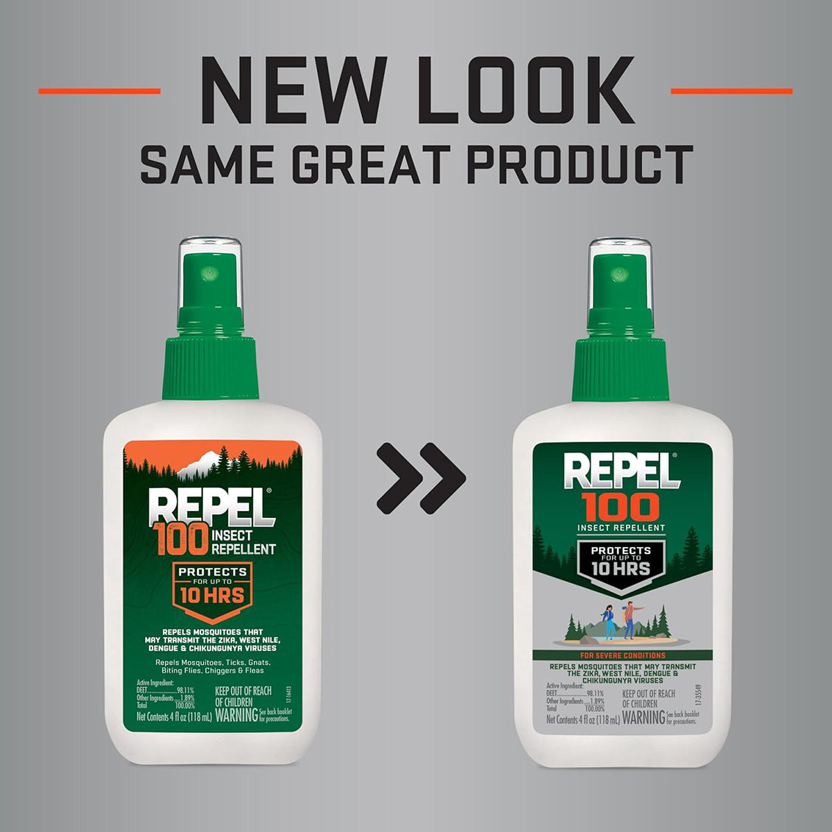 【エクスプレス便】【お得な2個セット】 REPEL100 リペル Insect Repellent Pump Spray 4oz リペル100 118ml(4オンス) 最大10時間 ウルトラソン