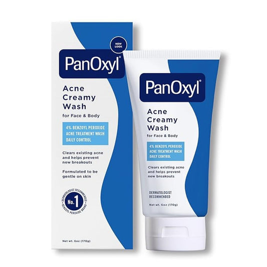 【追跡可能海外メール便】PanOxyl アクネ クリーミー ウォッシュ 170g ニキビ 洗顔 保湿 パンオキシル Antimicrobial Hydrating Acne Creamy Wash 6oz