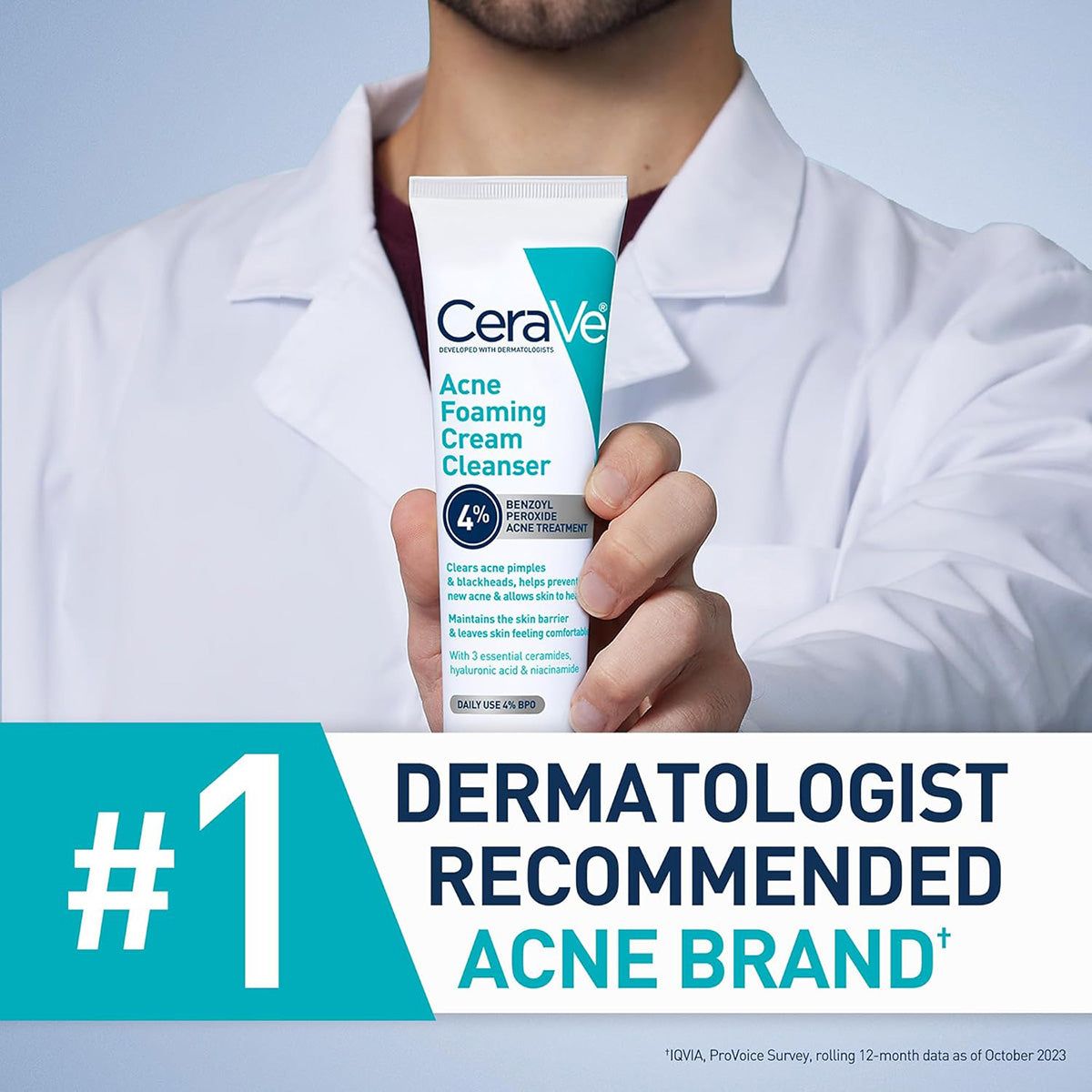 【追跡可能海外メール便】CeraVe Acne Foaming Cream Cleanser 5oz セラヴィ アクネ クレンジング 洗顔フォーム 150ml 美容 スキンケア にきび にきび跡 肌荒れ