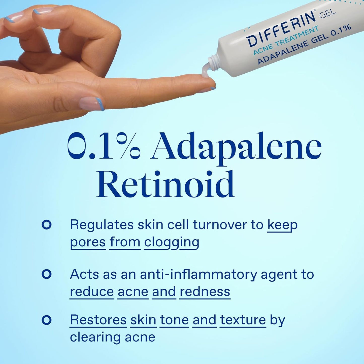【追跡可能海外メール便】Acne Treatment Differin Gel Acne Spot Treatment for Face 15g ディフェリンゲル ニキビトリートメント