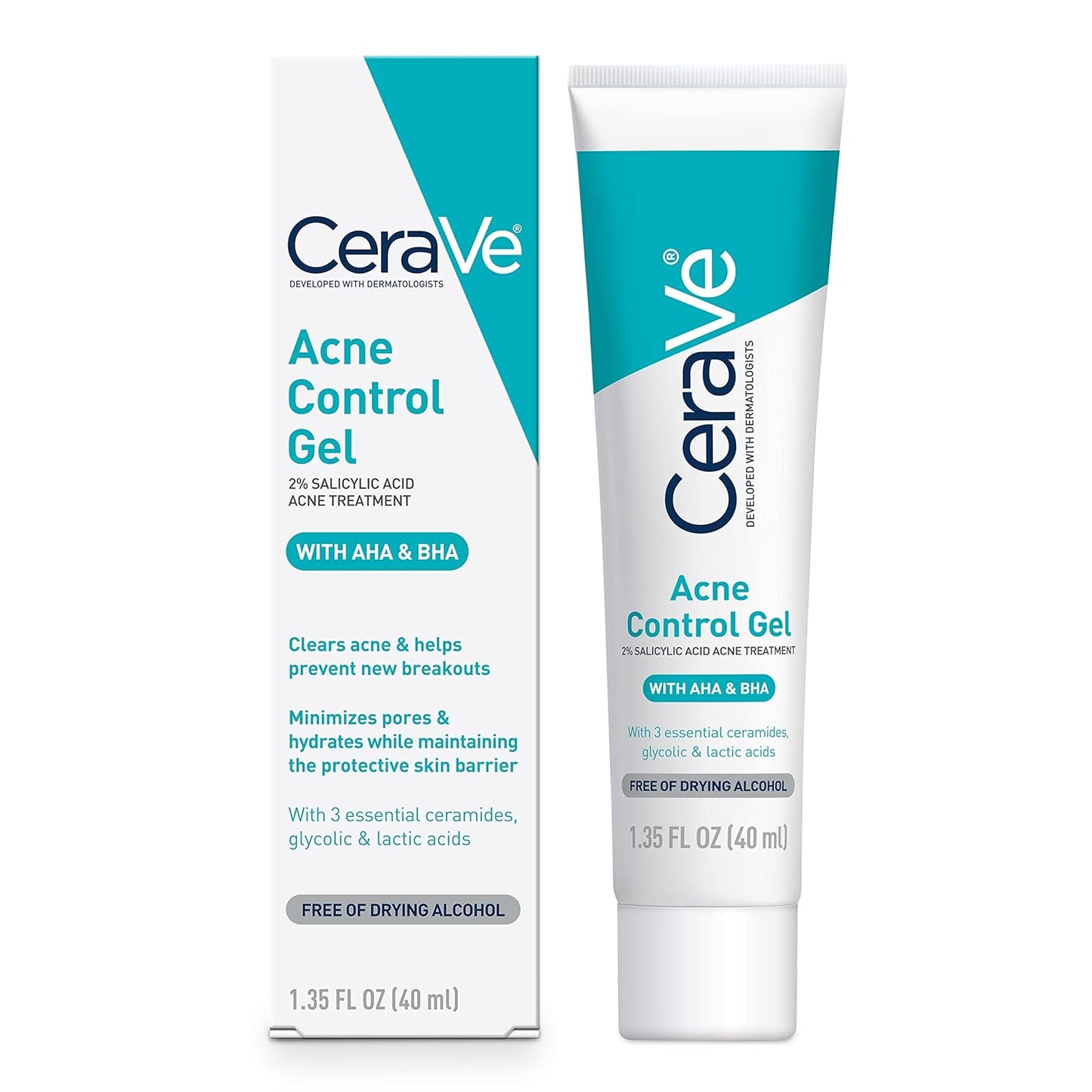 【追跡可能海外メール便】CeraVe Acne Control Gel 1.35oz c 40ml 美容 スキンケア にきび にきび跡 肌荒れ