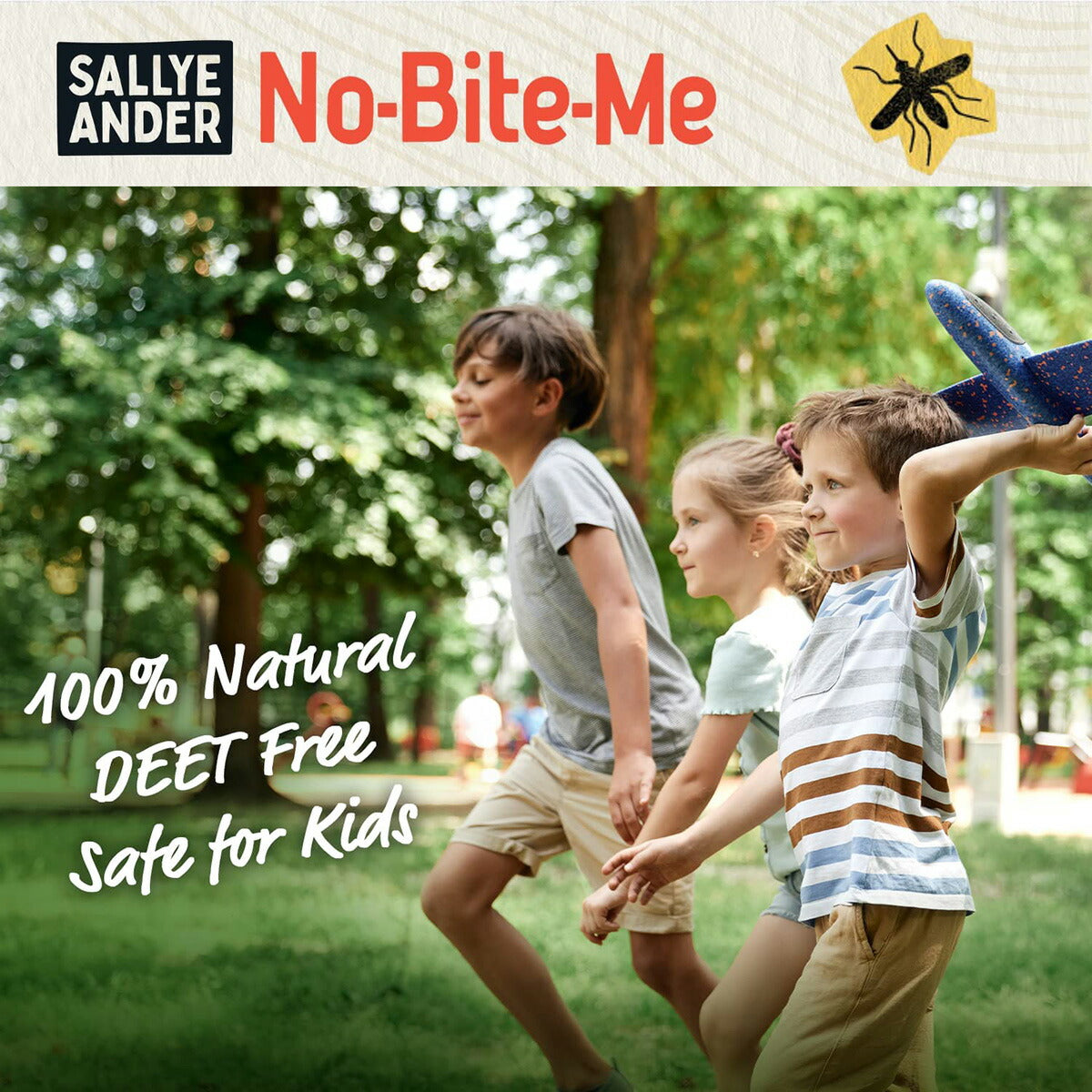 【追跡可能海外メール便】Sallye Ander No-Bite-Me 2oz クリーム 天然成分