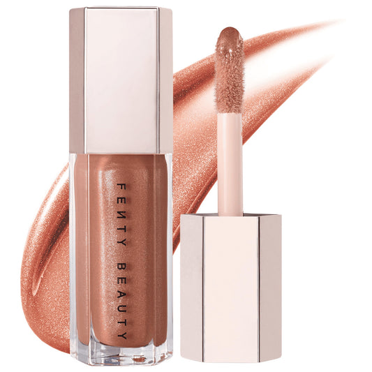 【追跡可能海外メール便】Fenty Beauty フェンティビューティー Gloss Bomb Universal Lip Luminizer (Fenty Glow - shimmering rose nude) 0.30oz 9ml グロスボム ユニバーサル リップ ルミナイザー フェンティグロウ グロス 口紅 リップグロス
