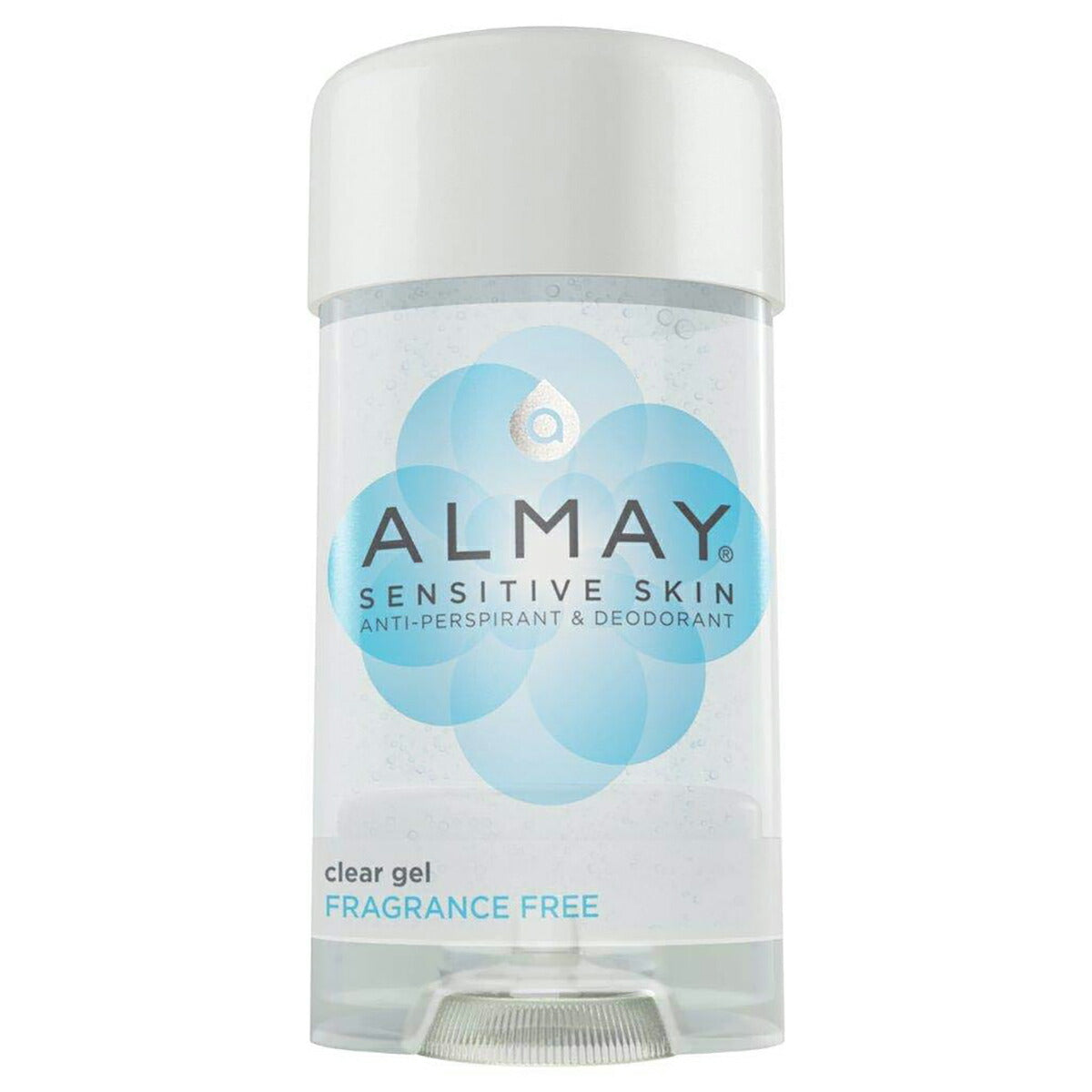 【追跡可能海外メール便】 アルメイ 透明ジェル 制汗剤 2.25oz 低刺激性 敏感肌用 無香料 Almay Deodorant for Women Gel Antiperspirant Fragrance Free