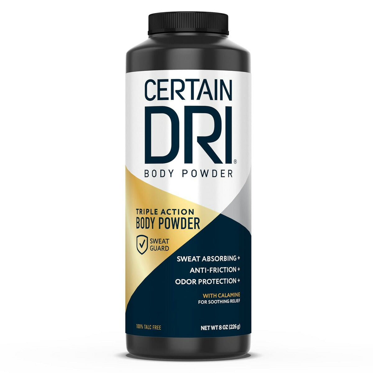 【エクスプレス便】サーテンドライ CERTAIN DRI ボディパウダー 8 oz 汗止め わき汗 制汗剤 海外製品 ワキガ 汗の匂い 汗臭い Body Powder Maximum Sweat Absorption & Moisture Control, 8 Oz 汗対策 パースピレックス