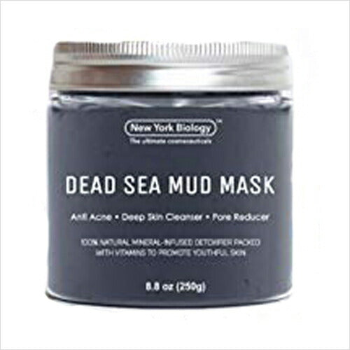 【追跡可能海外メール便】New York Biology Dead Sea Mud Mask for Face and Body まるでエステのように肌荒れをみるみる改善していく泥パック 美容 スキンケア パック 毛穴 肌荒れ