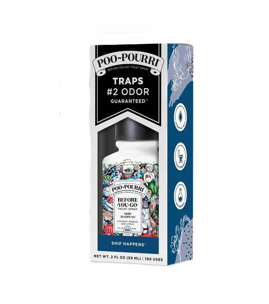 【追跡可能海外メール便】Poo-Pourri Ship Happens プープリフレグランストイレスプレー トイレ フレグランス