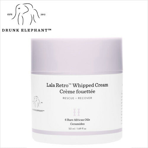 【エクスプレス便】【DRUNK ELEPHANT】 Lala Retro Whipped Cream 1.69 oz/ 50 ml ドランクエレファント ララレトロホイップドクリーム お肌 美容 コスメ スキンケア クリーム