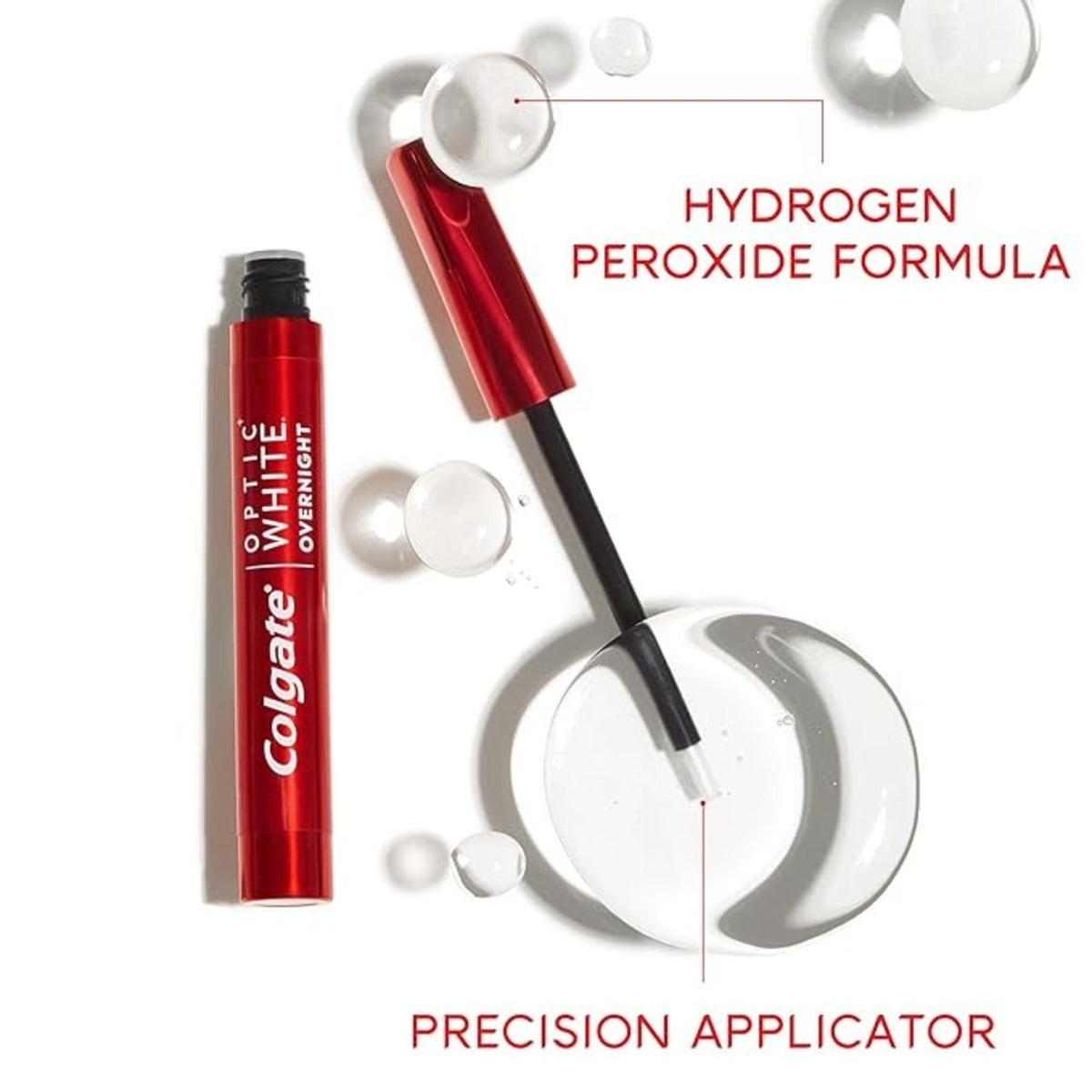 【追跡可能海外メール便】 Colgate Optic White Overnight Teeth Whitening Pen 0.08oz  コルゲートオーバーナイトホワイトニングペン 2.5ml ホワイトニングケア ホワイトニング 白い歯