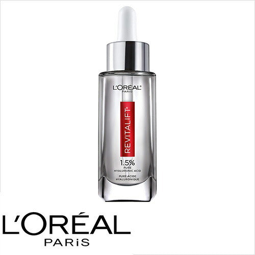 【追跡可能海外メール便】L'Oreal Paris Skincare Revitalift Derm Intensives 1.5% Pure Hyaluronic Acid Face Serum 1oz ロレアルパリ レバイタリフト ヒアルロン酸美容液 スキンケア ヒアルロン酸 美容液