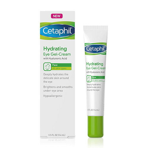 【追跡可能海外メール便】 Cetaphil Hydrating Eye Gel Cream 0.5oz セタフィル 高保湿アイジェルクリーム ヒアルロン酸配合