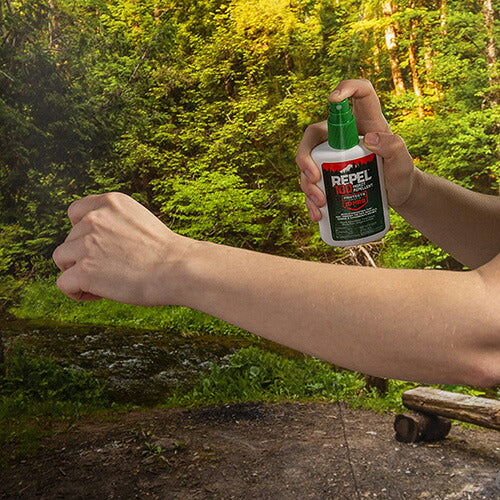 【エクスプレス便】【お得な3個セット】 REPEL100 リペル Insect Repellent Pump Spray 4oz リペル100 118ml(4オンス) 最大10時間 ウルトラソン