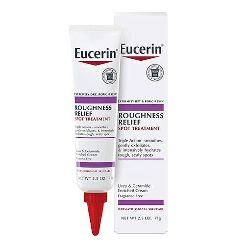 【追跡可能海外メール便】Eucerin Roughness Relief Spot Treatment 2.5oz 71g ユーセリン 極度に乾燥してしまったお肌を保護する集中トリートメント 乾燥肌 保湿 集中ケア