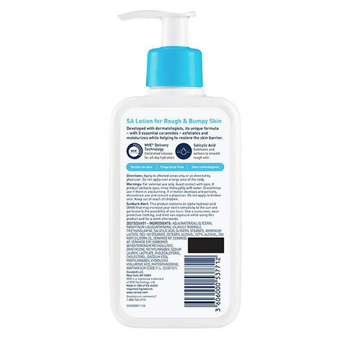 【エクスプレス便】CeraVe SA Lotion for Rough & Bumpy Skin 8oz セラヴィ SAローション 237ml セラミド ローション