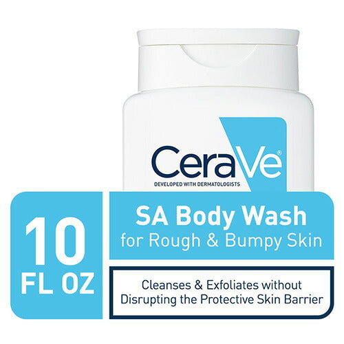 【エクスプレス便】CeraVe SA Body Wash for Rough and Bumpy Skin 10oz 296ml セラヴィ ボディウォッシュ セラミド ヒアルロン酸
