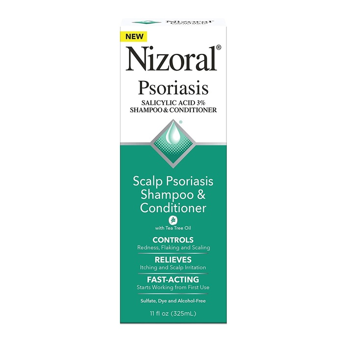 【エクスプレス便】Nizoral Scalp Psoriasis Shampoo & Conditioner, 11 Ounce ニゾラール スカルプ シャンプー&コンディショナー 11オンス リンスインシャンプー ふけ かゆみ 頭皮 スカルプ 敏感肌