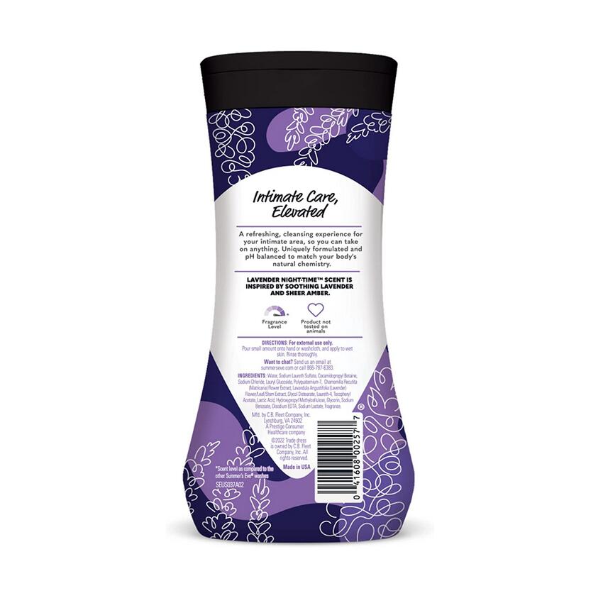 【エクスプレス便】Summer's Eve Cleansing Wash Lavender 12oz サマーズイブ デリケートゾーン専用ソープ 354ml デリケートゾーン ラベンダーの香り
