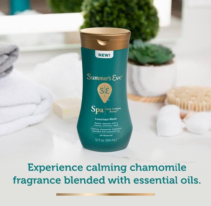 【エクスプレス便】Summer's Eve Spa Daily Intimate Wash,Luxurious Cleansing Feminine Wash, 12oz サマーズイブ デリケートゾーン専用ソープ 354ml デリケートゾーン クレンジング フェミニン ウォッシュ