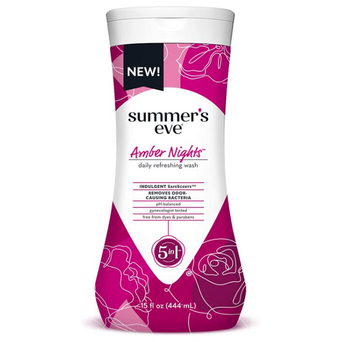 【エクスプレス便】Summer's Eve Amber Nights Feminine Wash, PH-Balanced wash, 15oz サマーズイブ アンバーナイト フェミニンウォッシュ PHバランスウォッシュ 444ml デリケートゾーン デリケートゾーン ケア