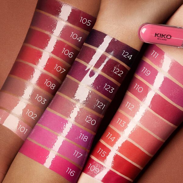 【追跡可能海外メール便】KIKO MILANO スカーレットレッド 105 リップケア ロングラスティング リップスティックUnlimited Double Touch Liquid Lipstick With Matte or Lip Gloss Finish Scarlet Red 105 イタリア グロス 乾燥 保湿 リップ