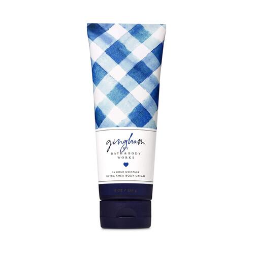 【エクスプレス便】バス アンド ボディ ワークス ギンガム ウルトラ シア ボディ クリーム 226ml Bath and Body Works Gingham Ultra Shea Body Cream 8oz モイスチャライザー 保湿 ボディクリーム