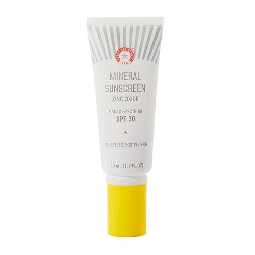 【エクスプレス便】ファーストエイド ビューティー ミネラルサンスクリーン First Aid Beauty Mineral Sunscreen Zinc Oxide, Broad Spectrum, SPF 30 Sun Protection with no White Cast 1.7oz 日焼け止め 日焼け対策 SPF30 敏感肌用
