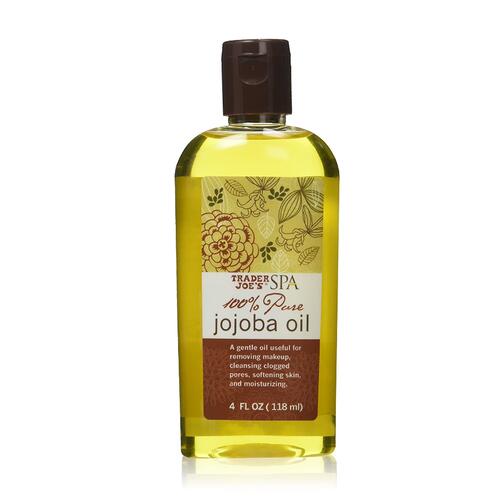 【追跡可能海外メール便】Trader Joe's Spa 100% Pure Jojoba Oil ホホバオイル 118ml 100% ピュア&天然 オーガニック スキンケア 美容オイル キャリアオイル 保湿 エイジングケア 無添加 マッサージオイル ヘアケア 妊娠線
