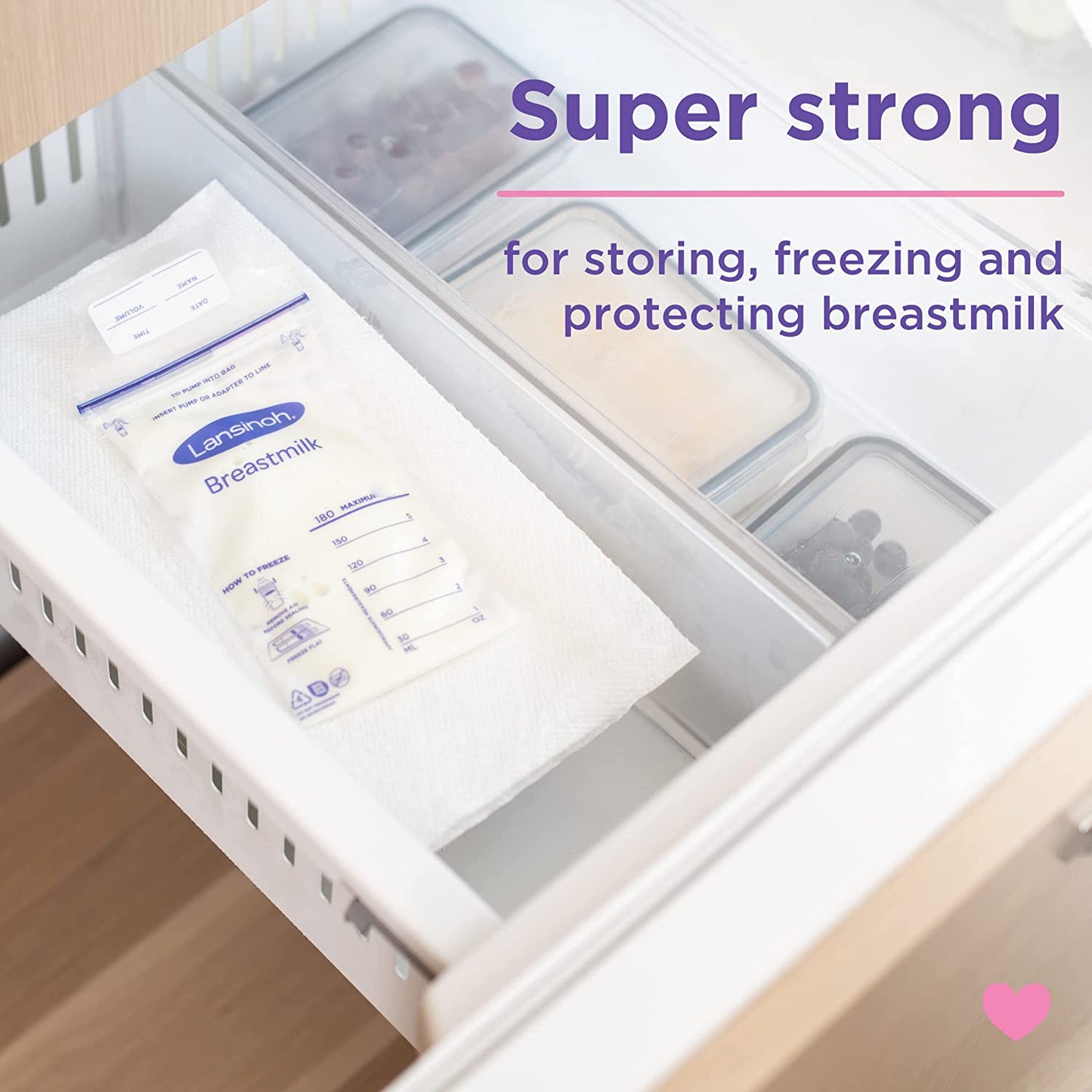 【エクスプレス便】Lansinoh Breastmilk Storage Bags 100 Count ランシノー母乳保存バック 100枚入り 赤ちゃん ベイビー 母乳 授乳用ミルクバッグ