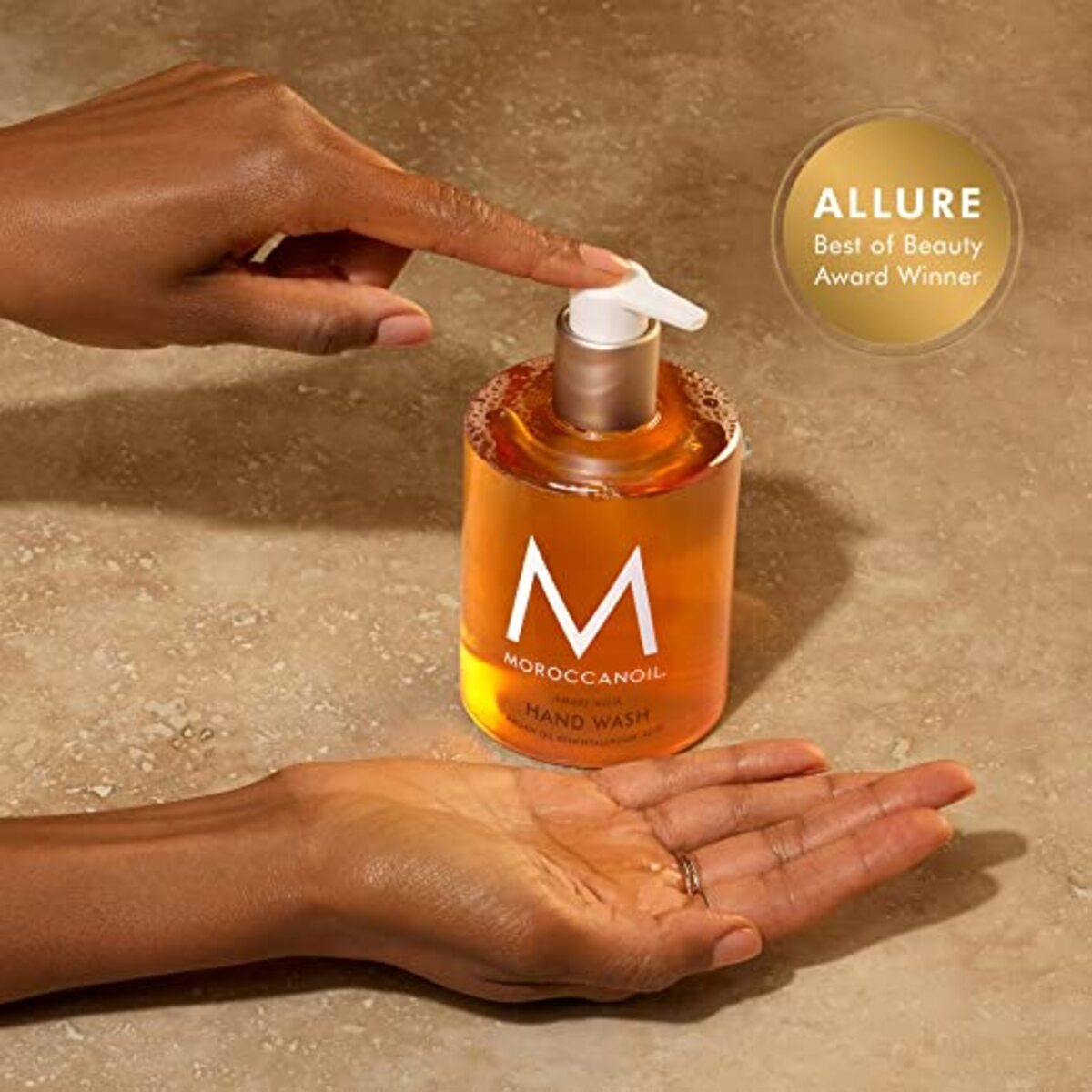 【エクスプレス便】モロッカンオイル Moroccanoil Hand Wash (Ambre Noir) 12.2oz ハンドウォッシュ 360 ml 乾燥 手荒れ