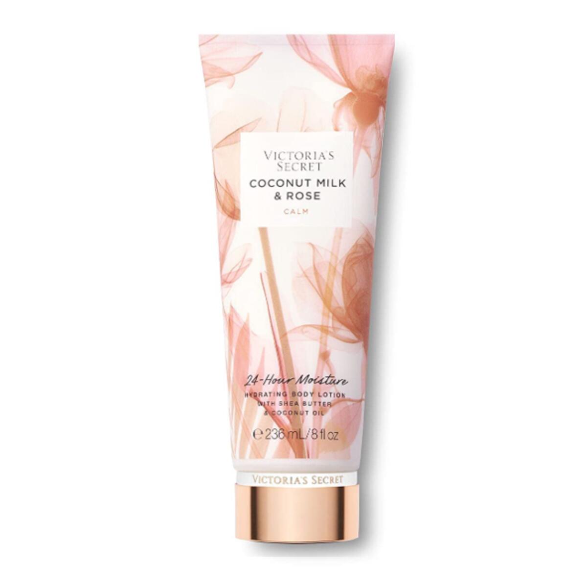 【エクスプレス便】Victoria's Secret ビクトリアシークレット ココナッツミルク&ローズ ハイドレーティング ボディローション 236ml Coconut Milk & Rose Hydrating Body Lotion 8oz ボディローション ボディケア ビクシー