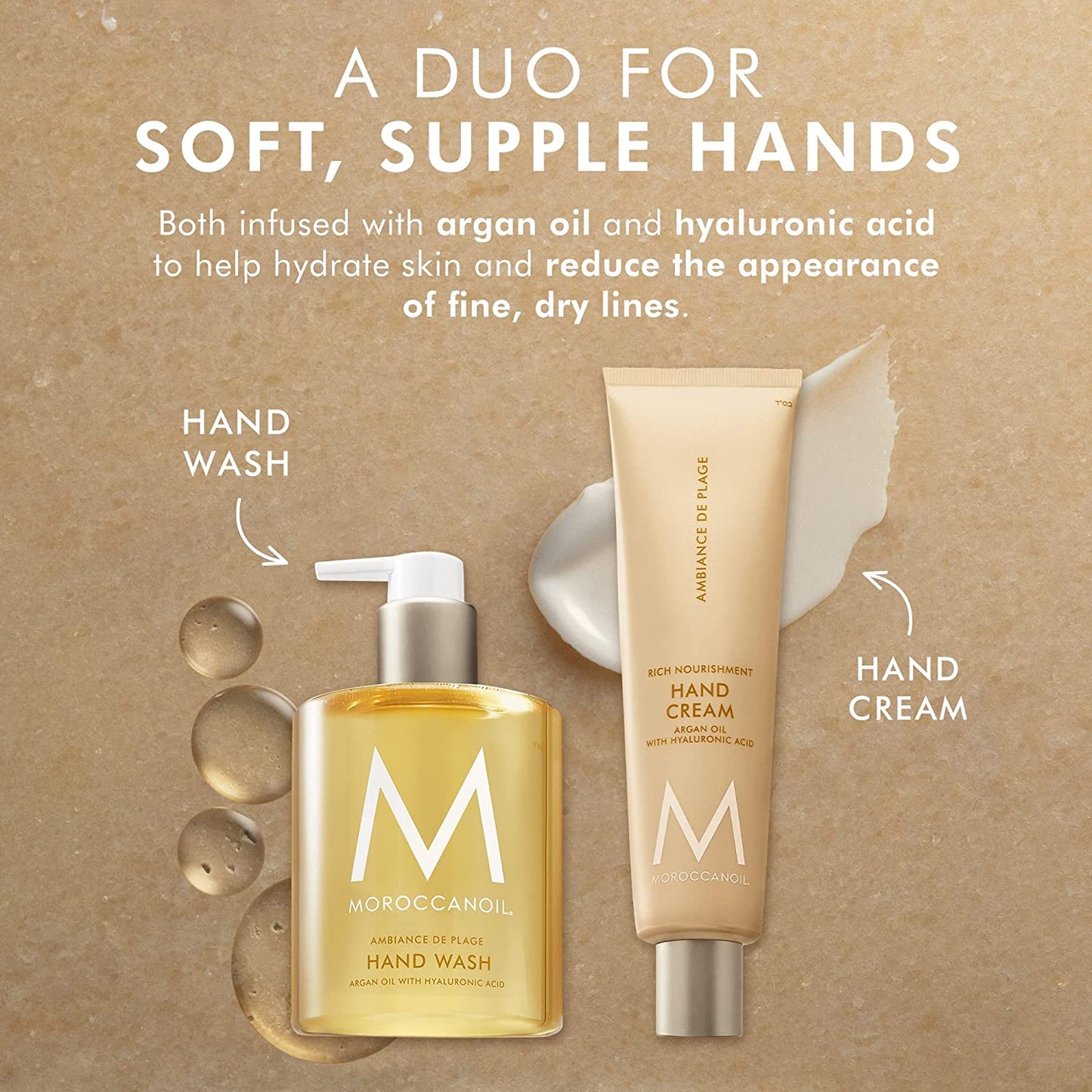 【エクスプレス便】モロッカンオイル Moroccanoil Hand Cream (Ambiance De Plage) ハンドクリーム 1.35oz 乾燥 手荒れ