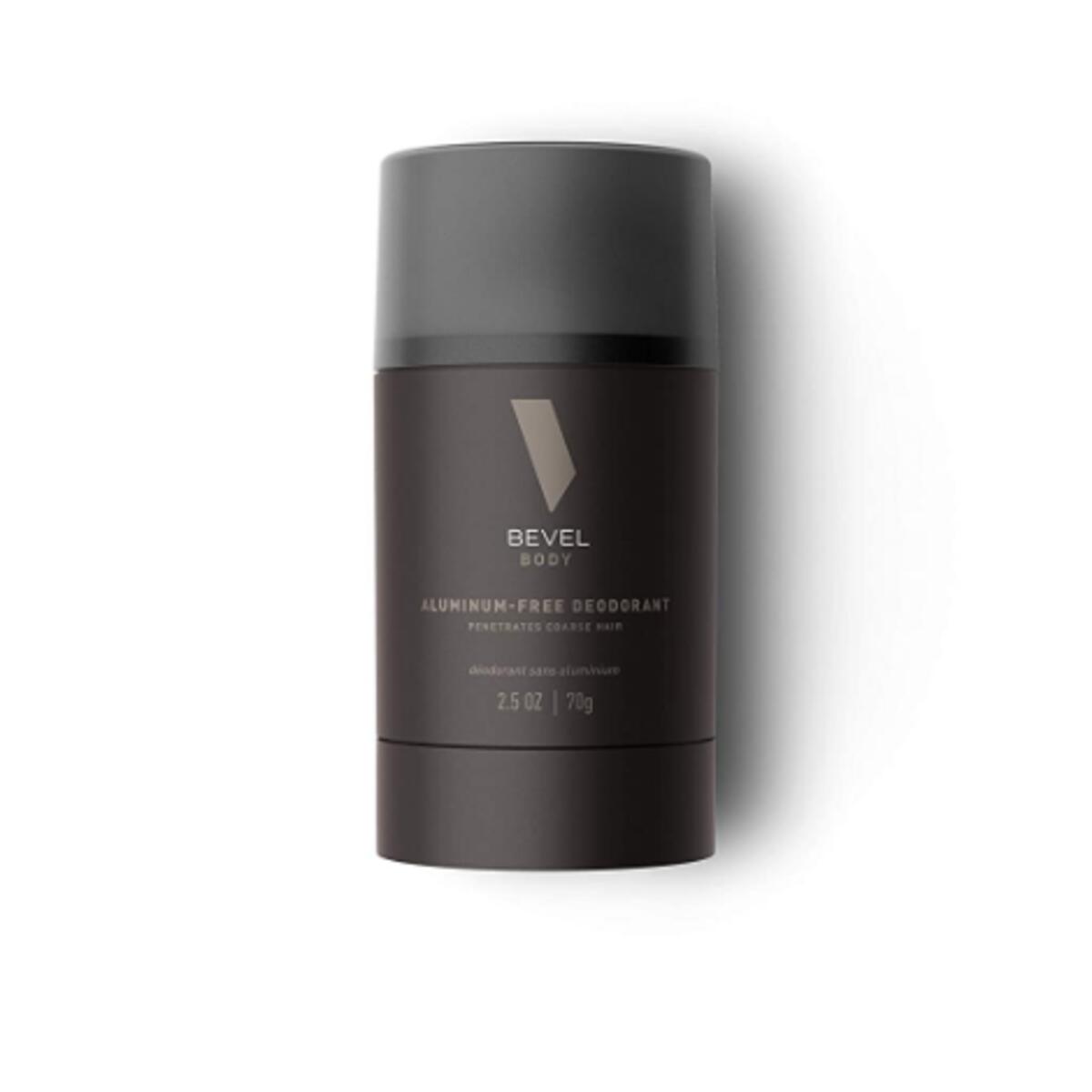 【追跡可能海外メール便】Bevel Deodorant 男性用 2.5oz(70g) ココナッツオイル、シアバター配合、アルミニウム不使用 for Men with Coconut Oil and Shea Butter, Aluminum Free 制汗剤
