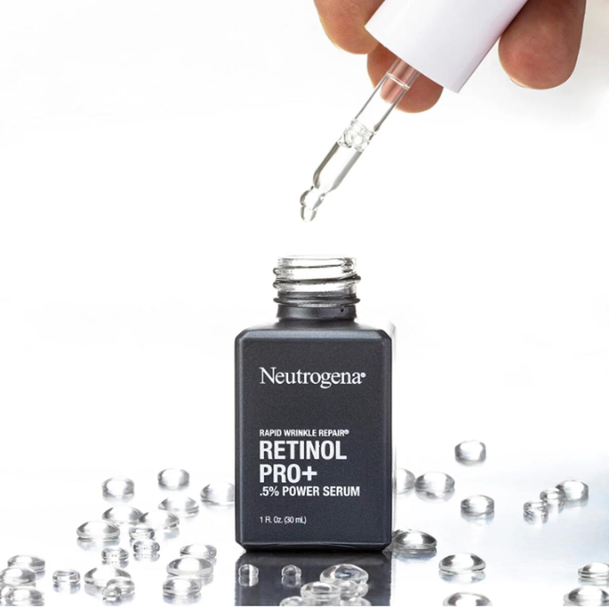 【エクスプレス便】ニュートロジーナ ラピッドリンクルリペア レチノールプロ+.5% 美容液 Neutrogena Rapid Wrinkle Repair Retinol Pro+.5% Power Facial Serum 1 fl. oz. 30ml スキンケア 美容液