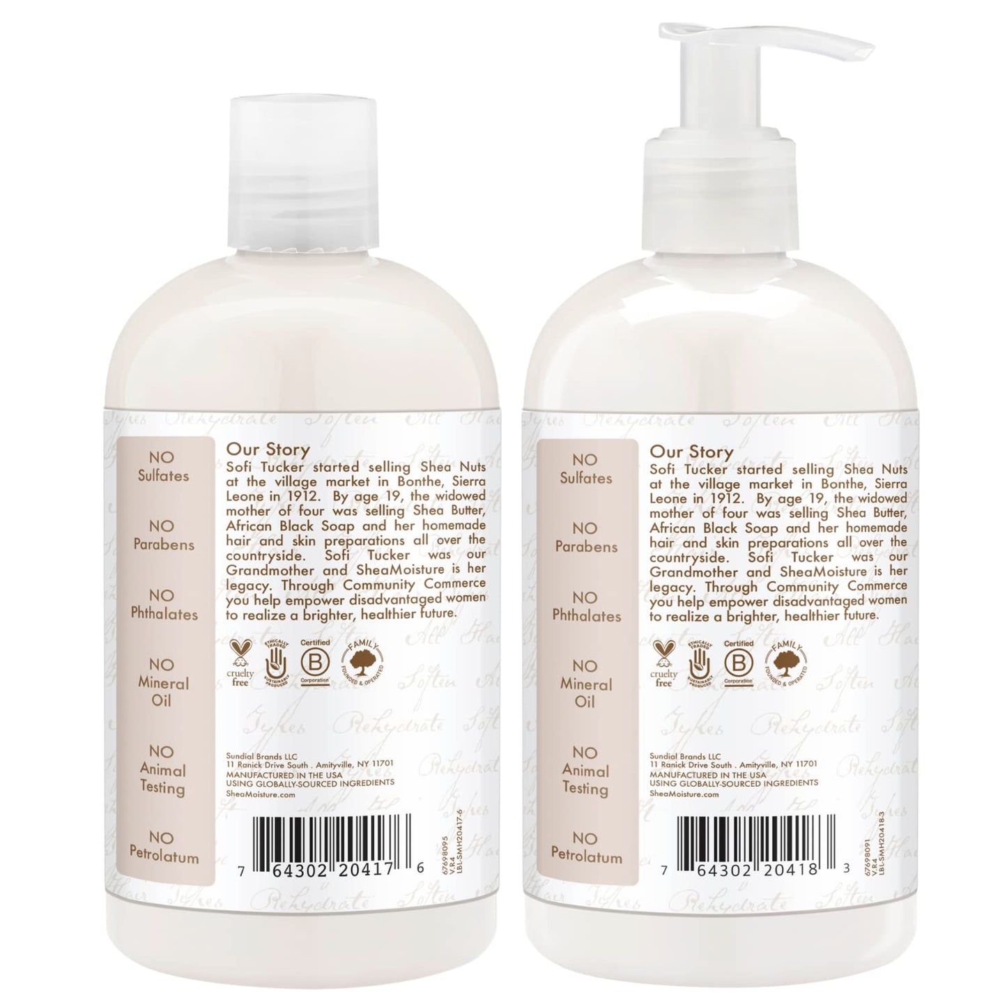 【エクスプレス便】Shea Moisture Daily Hydration Shampoo&Conditioner シアモイスチャー デイリーハイドレーション シャンプー&コンディショナー 100% Virgin Coconut Oil 100% バージンココナッツオイル ダメージ補修