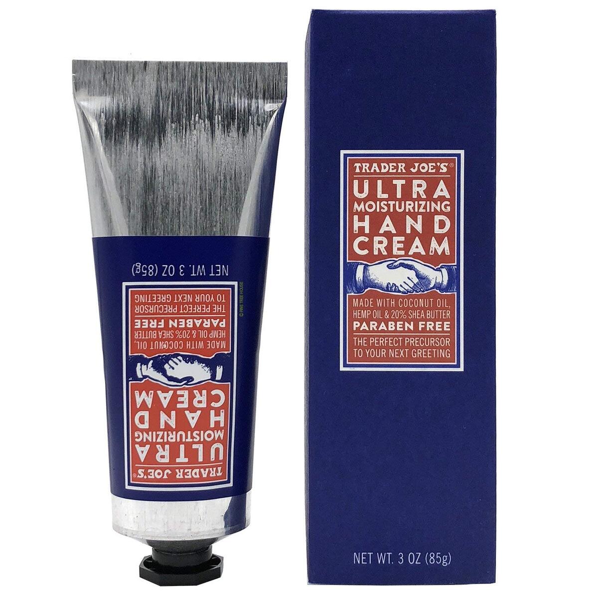 【追跡可能海外メール便】Trader Joe's Ultra Moisturizing Hand Cream 3oz トレーダージョーズ ウルトラモイスチェライジングハンドクリーム トレジョ ハンドクリーム 乾燥 手荒れ