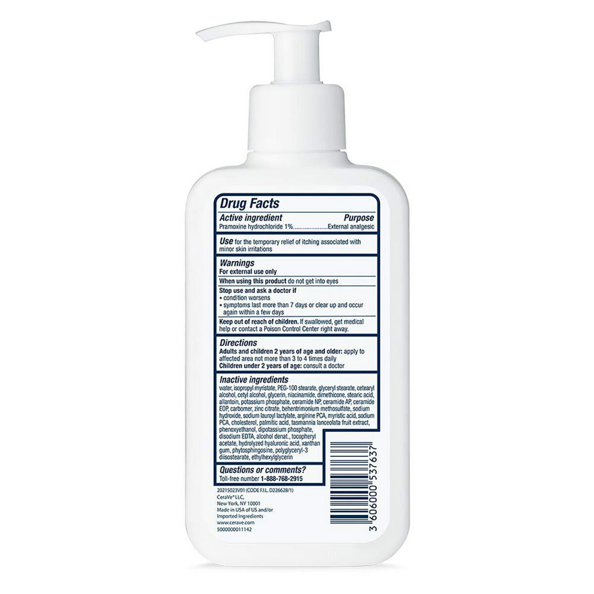 【エクスプレス便】CeraVe Moisturizing Lotion for Itch Relief 8oz セラヴィ かゆみ止めモイスチャライジング ローション237ml