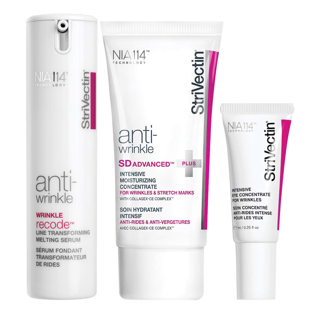 【エクスプレス便】ストリベクチン スターターキット StriVectin Power Starters Anti-Wrinkle Trio アイクリーム フェイスクリーム フェイスセラム エイジングケア