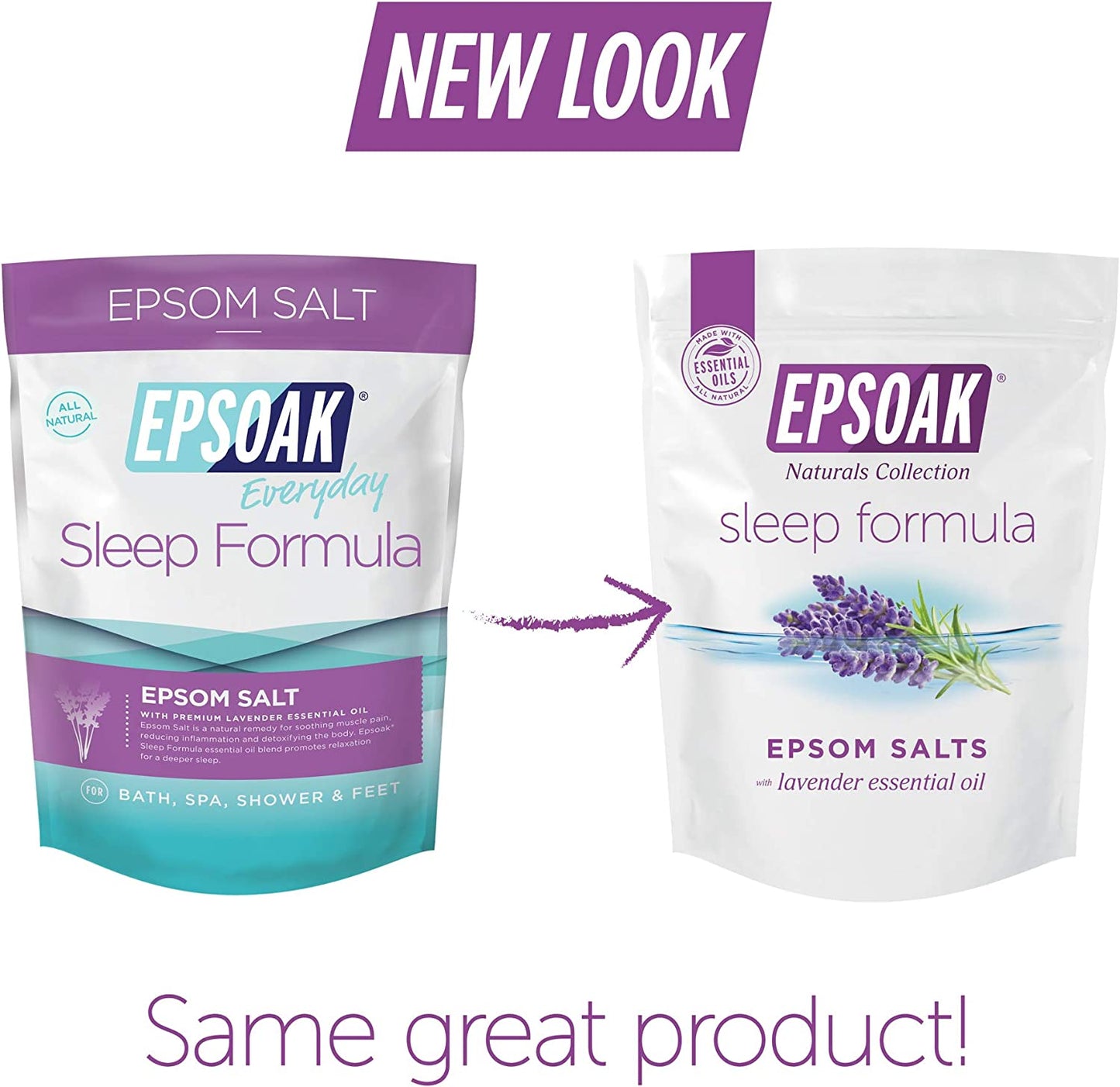 【エクスプレス便】Epsoak エプソーク バスソルト 2lb ラベンダー お風呂 バス リラックス スパ アロマ 安眠 筋肉痛 睡眠